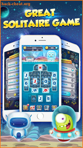 Solitaire - Space Baby screenshot
