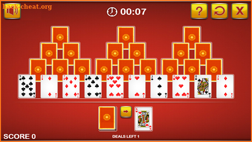 Solitaire Tri Peaks screenshot