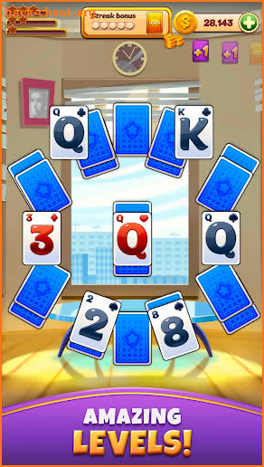 Solitaire Tri Peaks - Lucky Star Patience Game screenshot