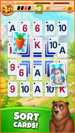 Solitaire Tribes: Fun Card Patience & Travelling screenshot