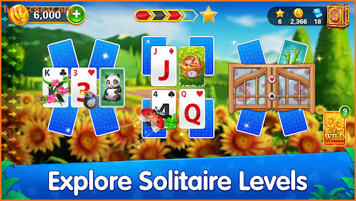 Solitaire Tripeaks : Blooming screenshot