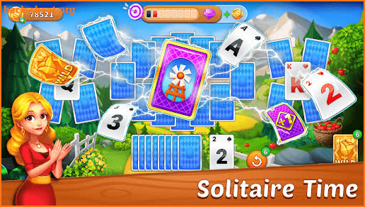 Solitaire TriPeaks: Garden screenshot