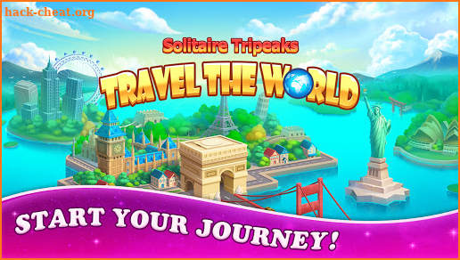 Solitaire Tripeaks: Travel The World screenshot