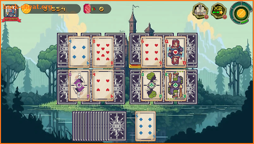 Solitaire War of Kings screenshot