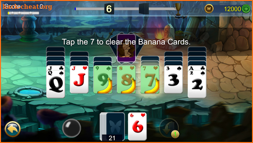 Solitaire Wild Card screenshot