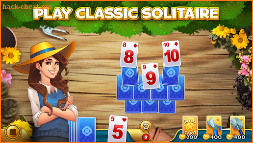 Solitales: Garden & Solitaire Card Game in One screenshot