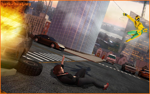 Solo Superhero in Night City Battleground screenshot