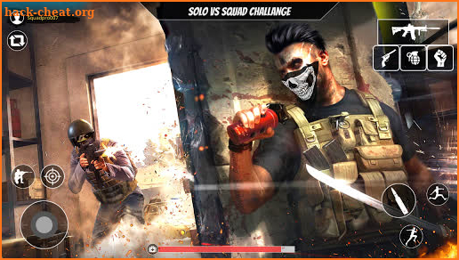 Solo vs Squad Rush Team Free Fire Battle 2021 screenshot