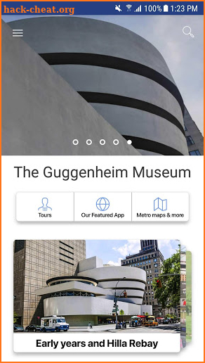 Solomon R. Guggenheim Museum Travel Guide screenshot