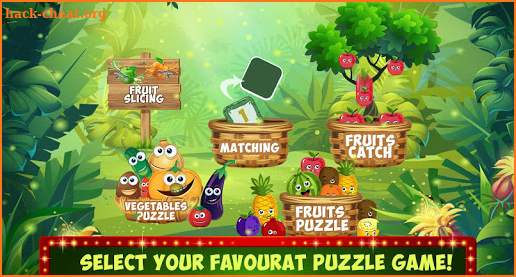 Solve Food Puzzle For Preschool Toddlers screenshot