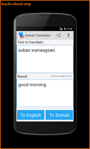Somali English Translator Pro screenshot