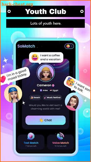 SoMatch-Meet&Chat&Virtual Life screenshot