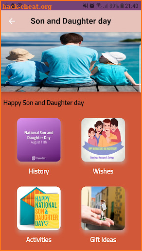 Son and Daughter Day-National Son and Daughter Day screenshot