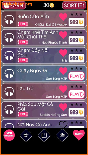 Son Tung MTP - Vpop Game Piano screenshot