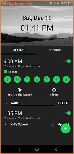Song Alarm, Music Alarm, and MP3 Alarm Clock screenshot