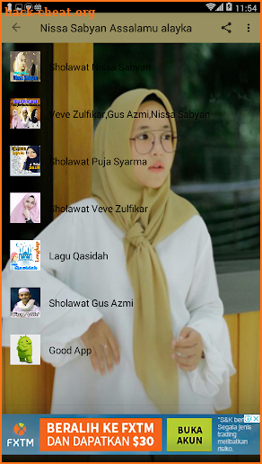 Song Assalamu Alayka Nissa Sabyan screenshot