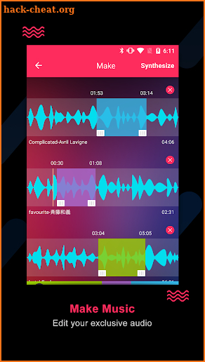 Song Cutter – Mini Music Mixer & Mp3 Cutter screenshot