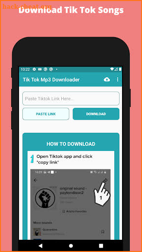 Song Downloader for Tiktok - SongTik screenshot