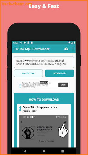 Song Downloader for Tiktok - SongTik screenshot