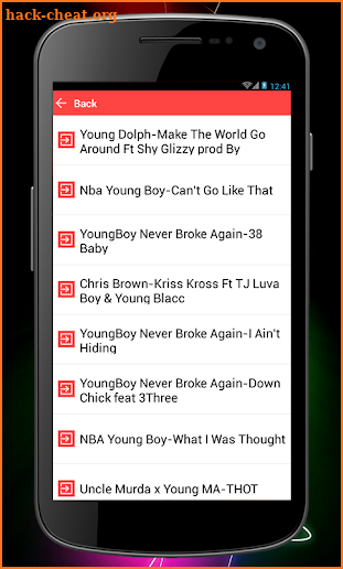 Song Of NBA YOUNGBOY screenshot