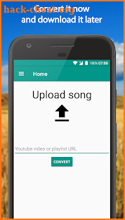 Songify - convert to mp3 screenshot