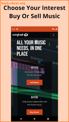 Songtradr - Music Distribution screenshot