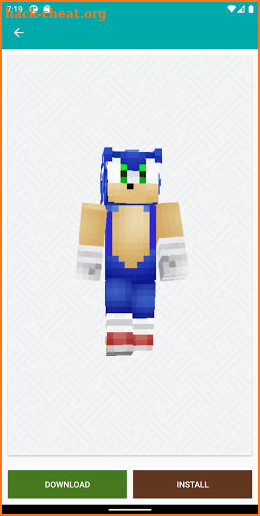 Soni Skins for Minecraft screenshot
