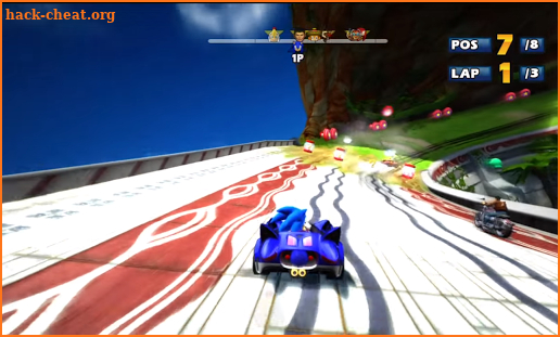 Sonic All Stars Racing Transformed Tips screenshot