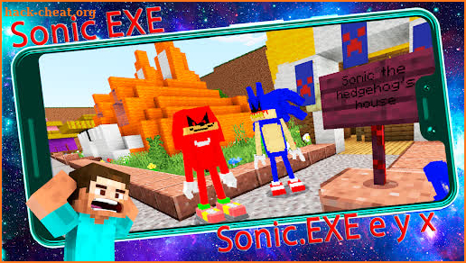 Sonic Exe Games Mod Minecraft screenshot