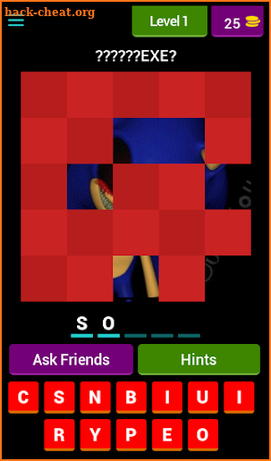 Sonic Exe Quiz screenshot