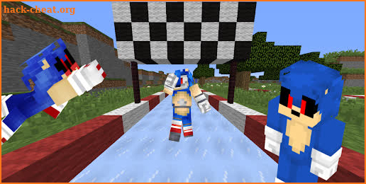 Sonic EXE Skin for Minecraft screenshot