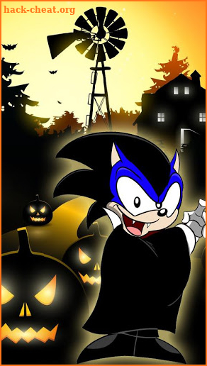 Sonic Halloween Super Ninja Run screenshot