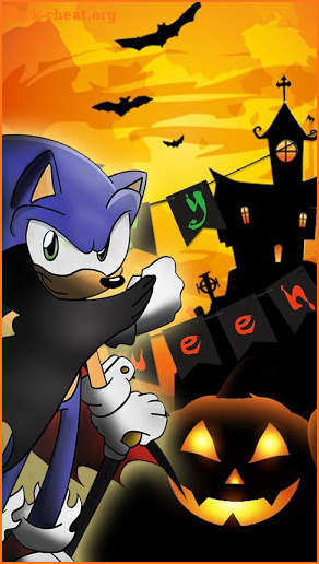 Sonic Halloween Super Ninja Run screenshot