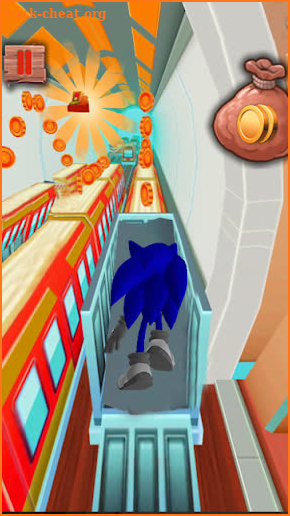 Sonic Jungle Crash Run screenshot