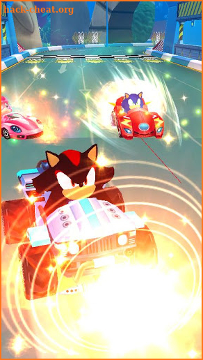 Sonic Kart Racing Cars: 3D Free Drift & Car Racing screenshot