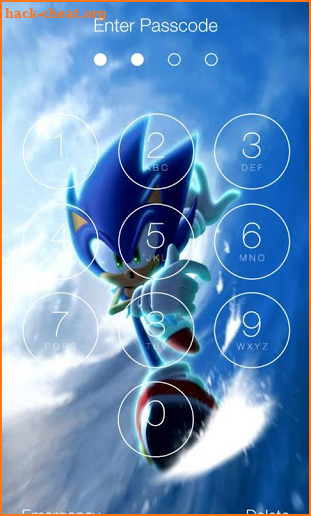 Sonic Lock Screen screenshot