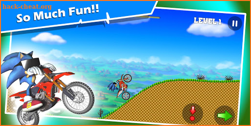 Sonic Motocross Racing - Motorcycle Fun screenshot