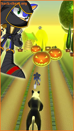 Sonic Ninja Halloween Boom: Run, Dash & Jump screenshot