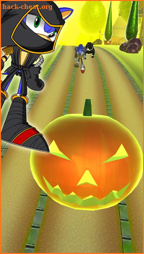 Sonic Ninja Halloween Boom: Run, Dash & Jump screenshot