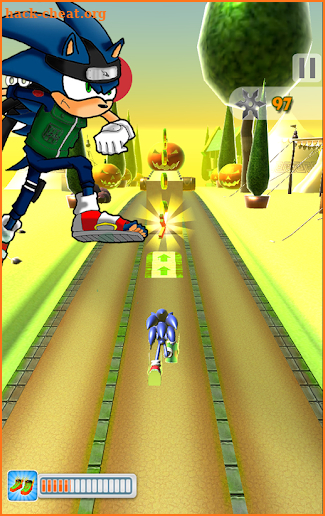 Sonic Ninja Halloween Run screenshot