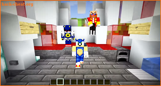 Sonic Parkour Mod Fast Adventure Map For MCPE screenshot