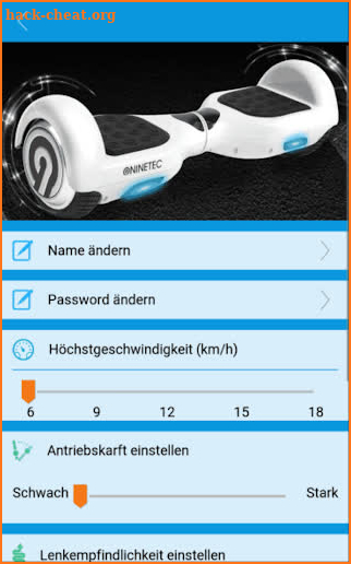 Sonic smart hoverboard screenshot