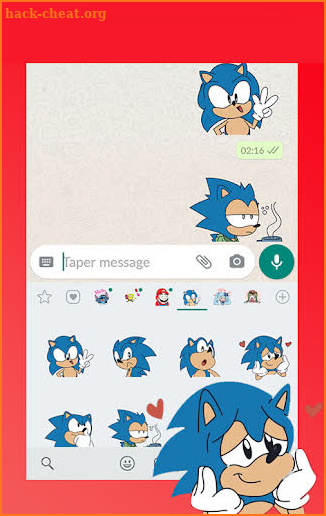 🔥 Sonic Stickers for Whatsapp 2020 screenshot