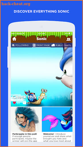 Sonic the Hedgehog Amino screenshot