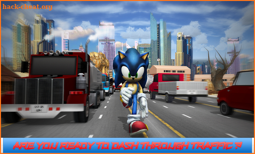 Sonic traffic Racer screenshot