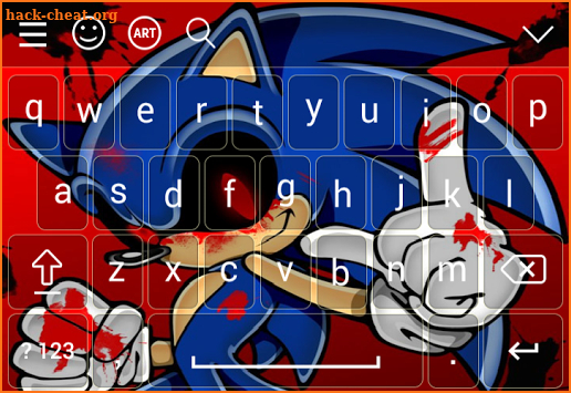 Sonic.exe Keyboard HD screenshot