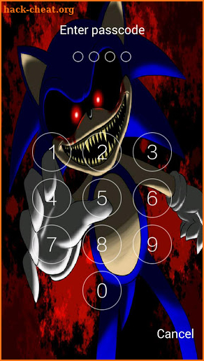 Sonic.exe Lock Screen HD screenshot