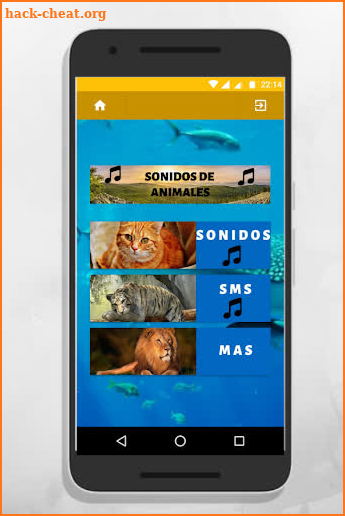 sonidos de animales para tonos y llamadas gratis screenshot