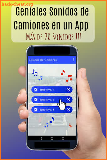 Sonidos de Camiones gratis para Celular screenshot