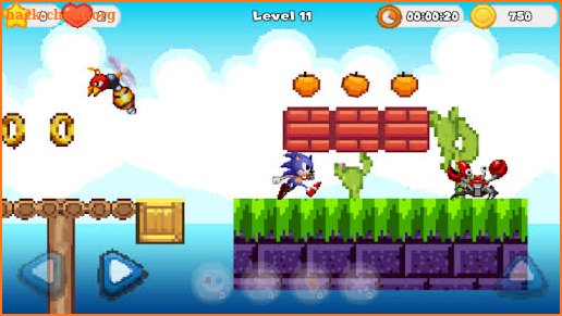 Sonik Advance: Classic Hedgehog screenshot